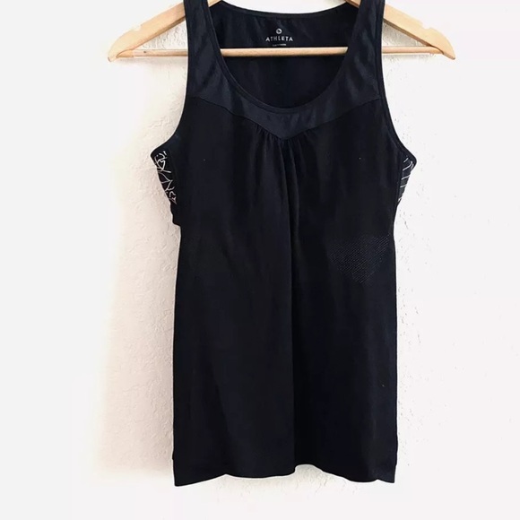 Athleta tank top with billed in bra size L - Picture 1 of 5